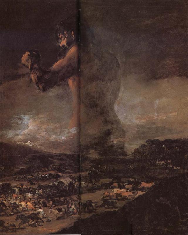Francisco Goya The Colossus oil painting picture